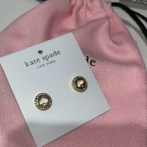 Kate Spade Gold Spot the Spade Studs